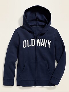 childrens navy hoodie