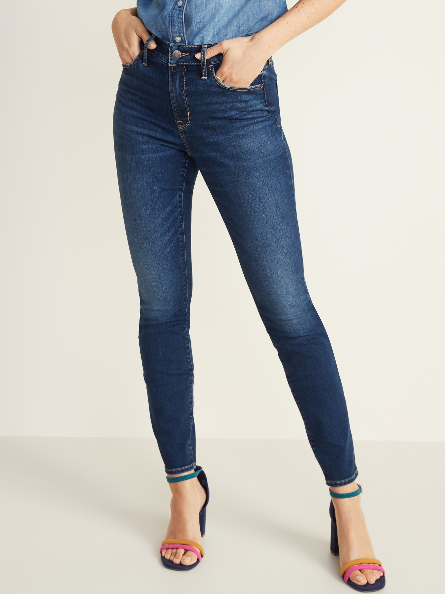 old navy womens high waisted jeans