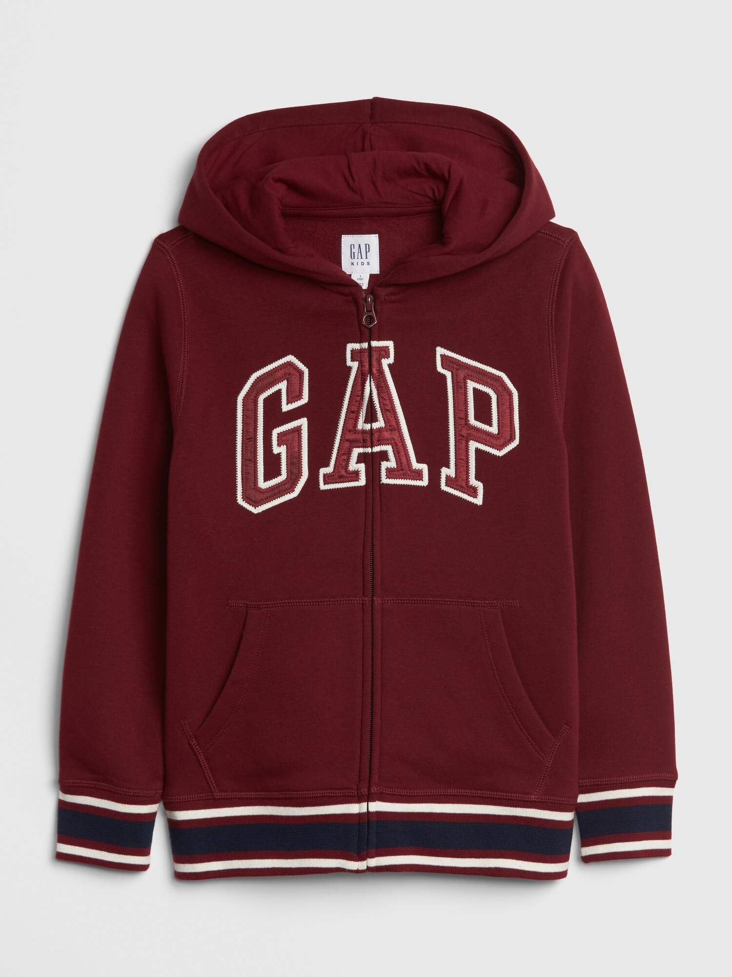 gap hoodie maroon