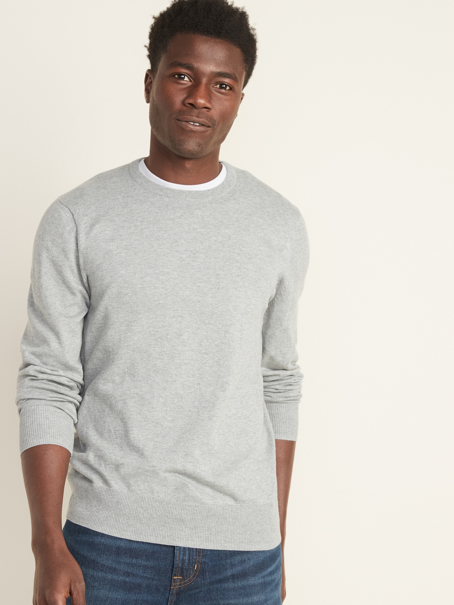 men's crew neck sweaters on sale