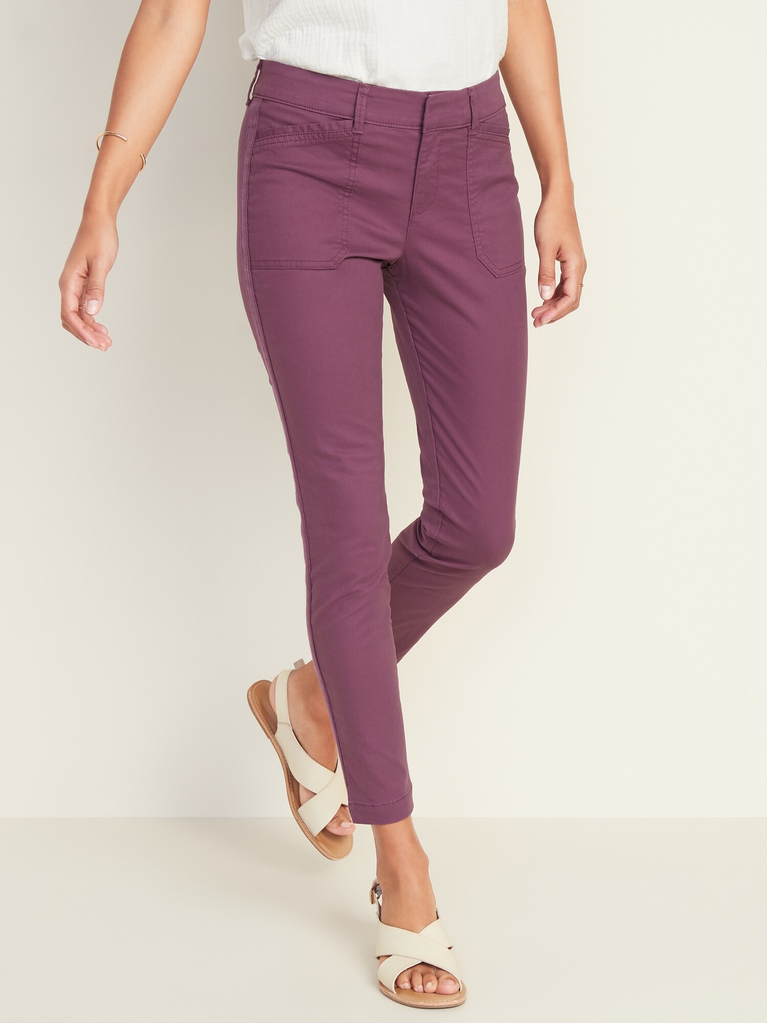 old navy side stripe pants