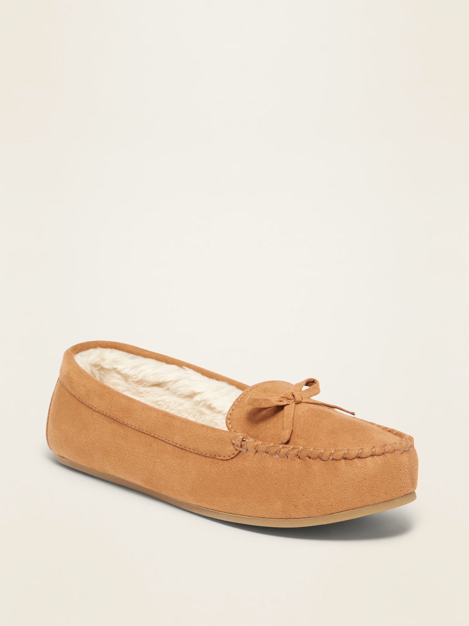 sherpa lined moccasins