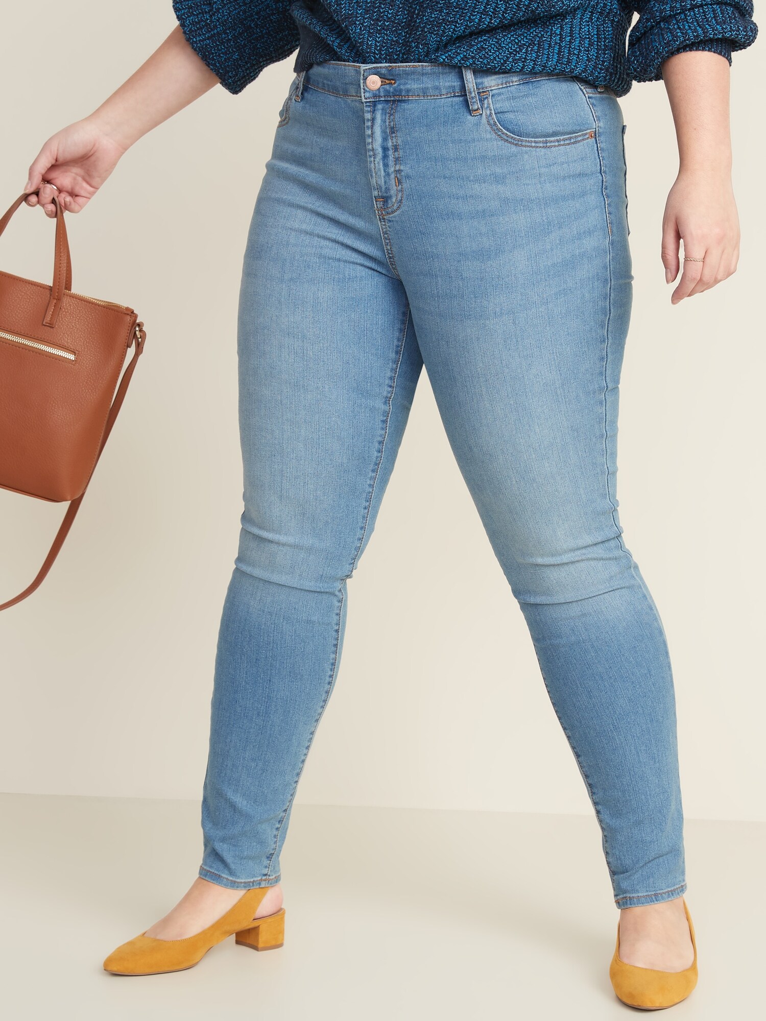 mid rise super skinny jeans