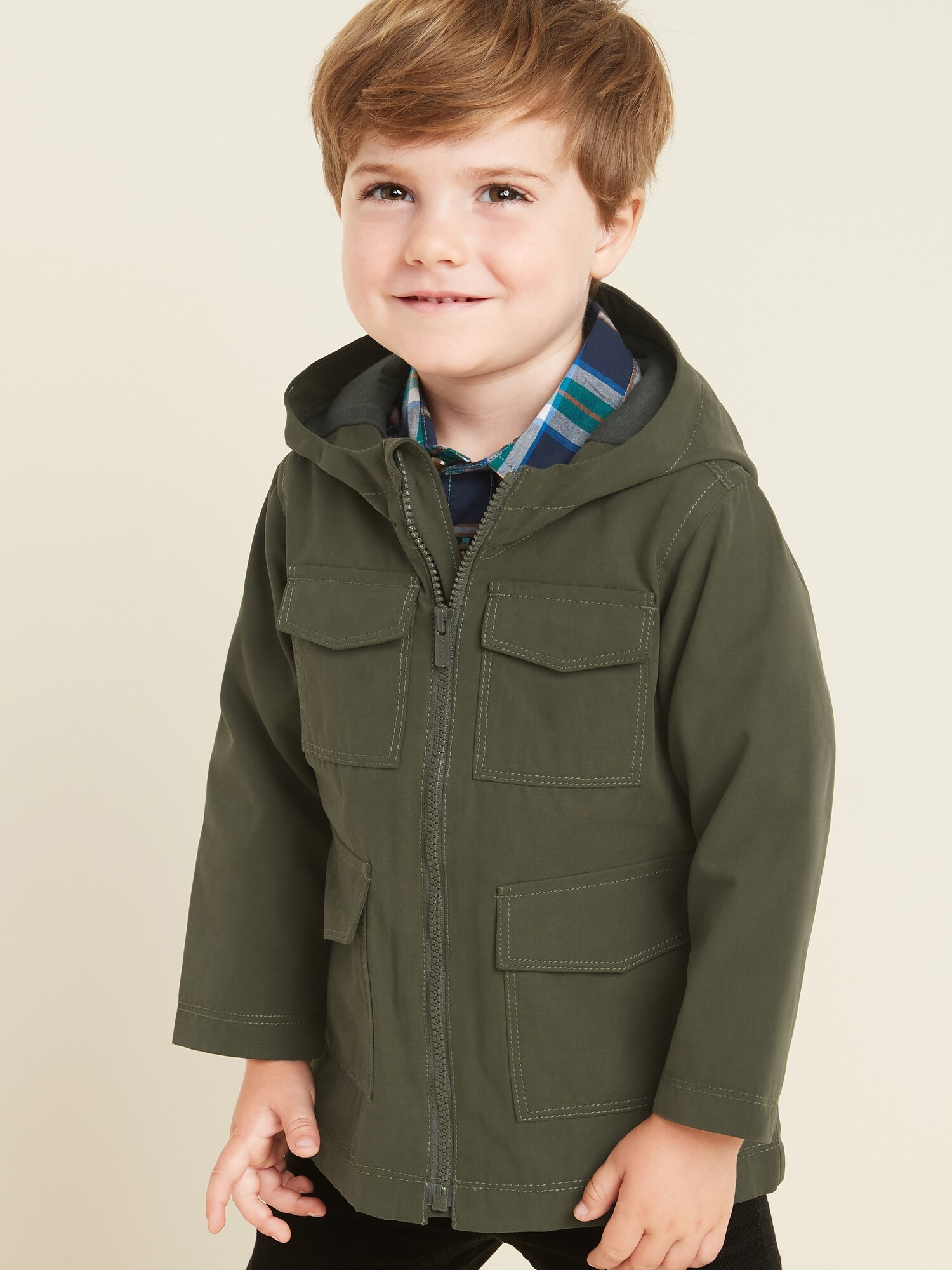 toddler boy hooded jacket