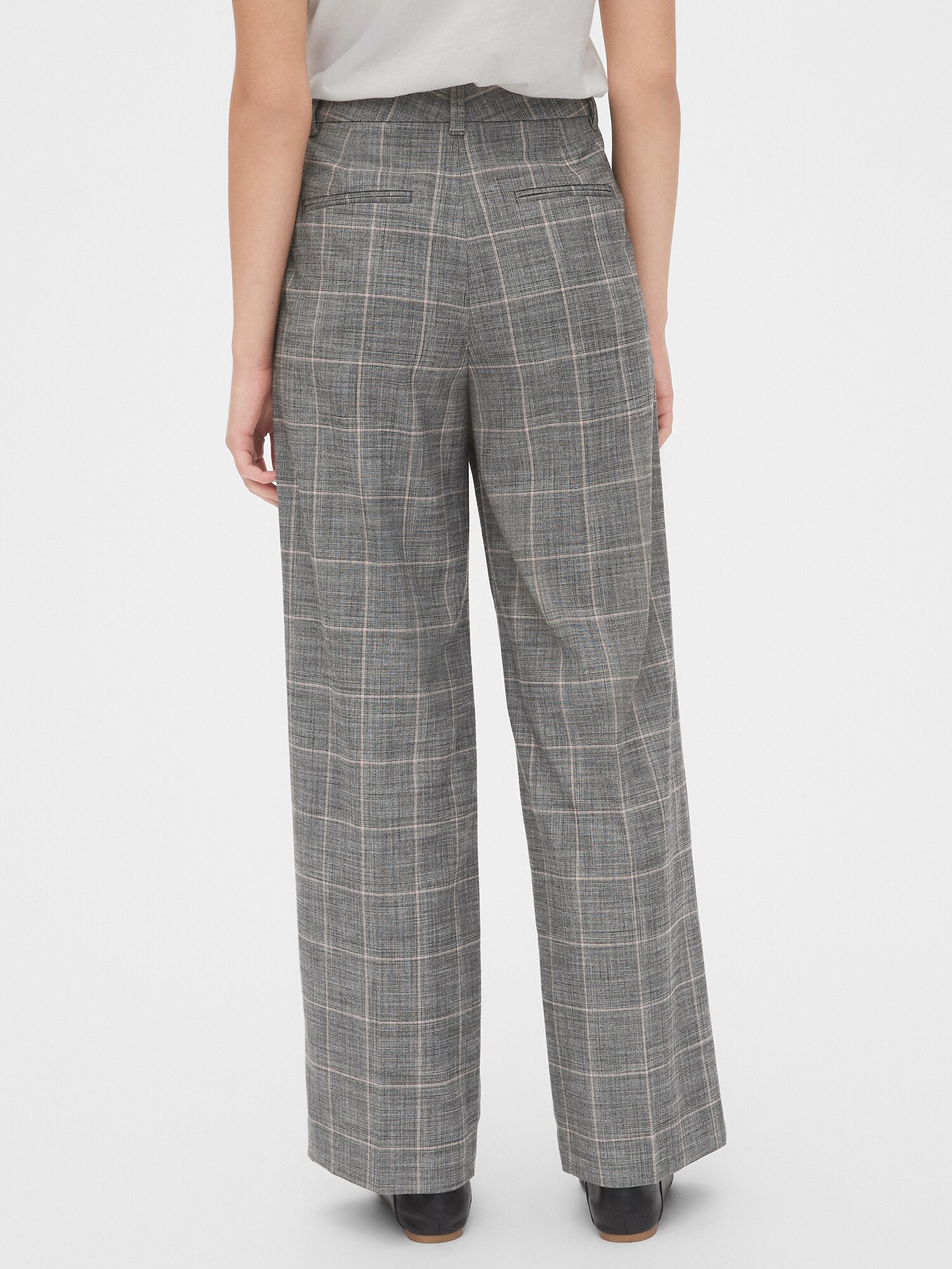 gap tartan pants