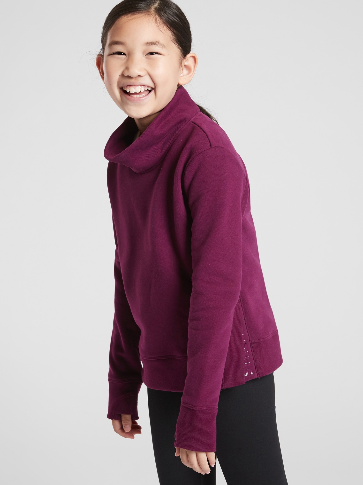 athleta cowl neck sweatshirt