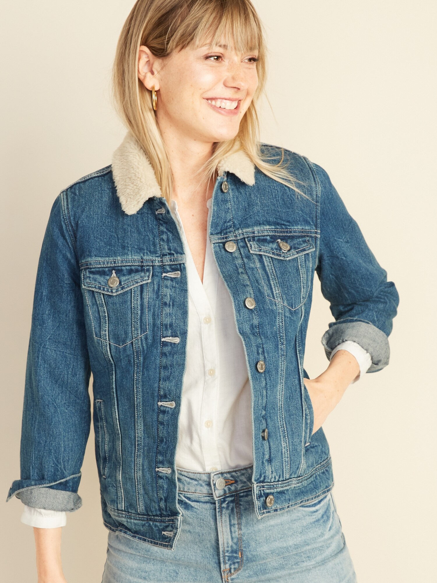 gap womens jean jacket