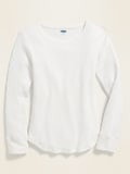 Thermal-Knit Long-Sleeve for Girls  ON