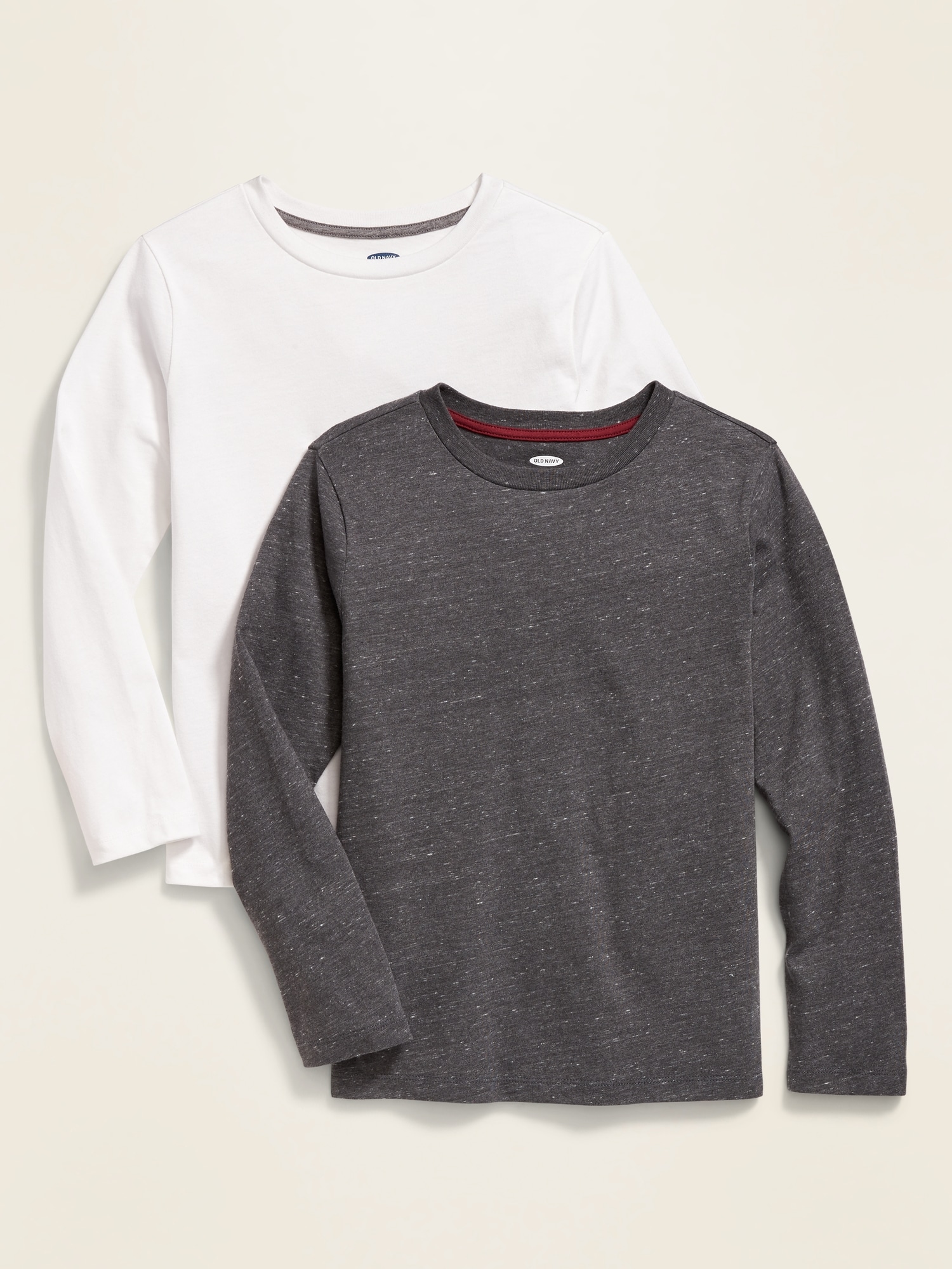 Softest Long-Sleeve Tee 2-Pack for Boys | Old Navy