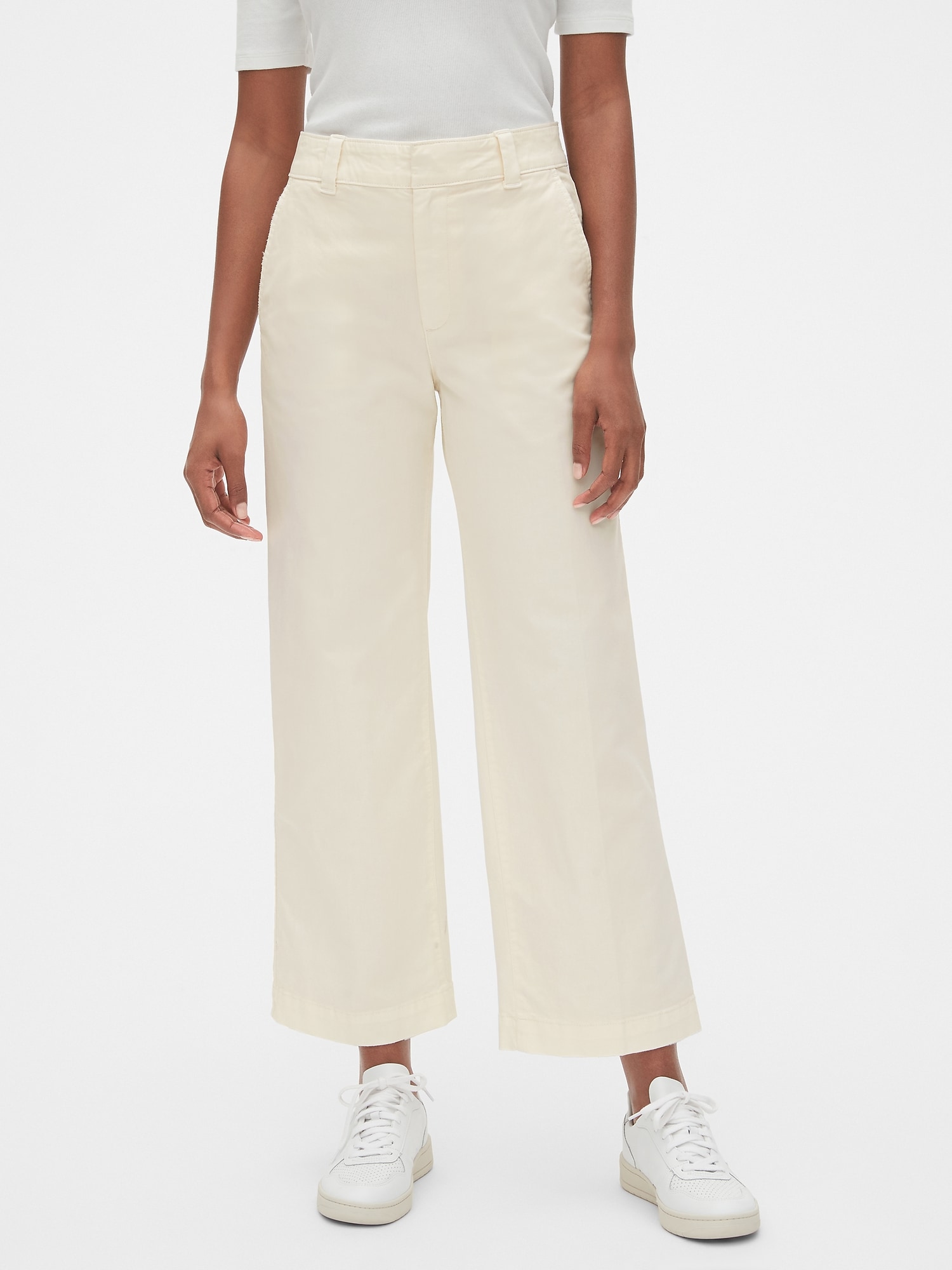 gap high rise chinos