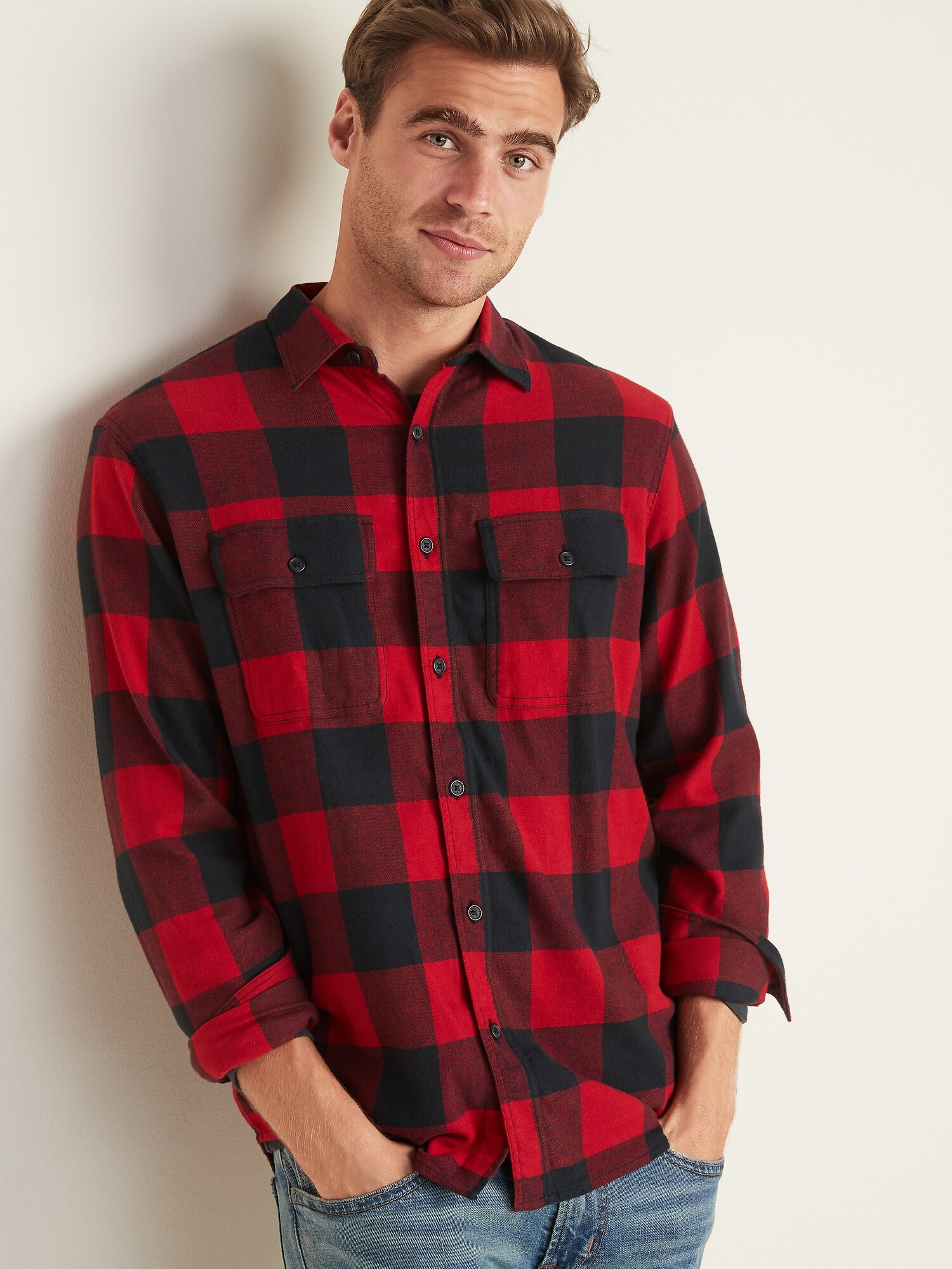 gap mens flannel shirts
