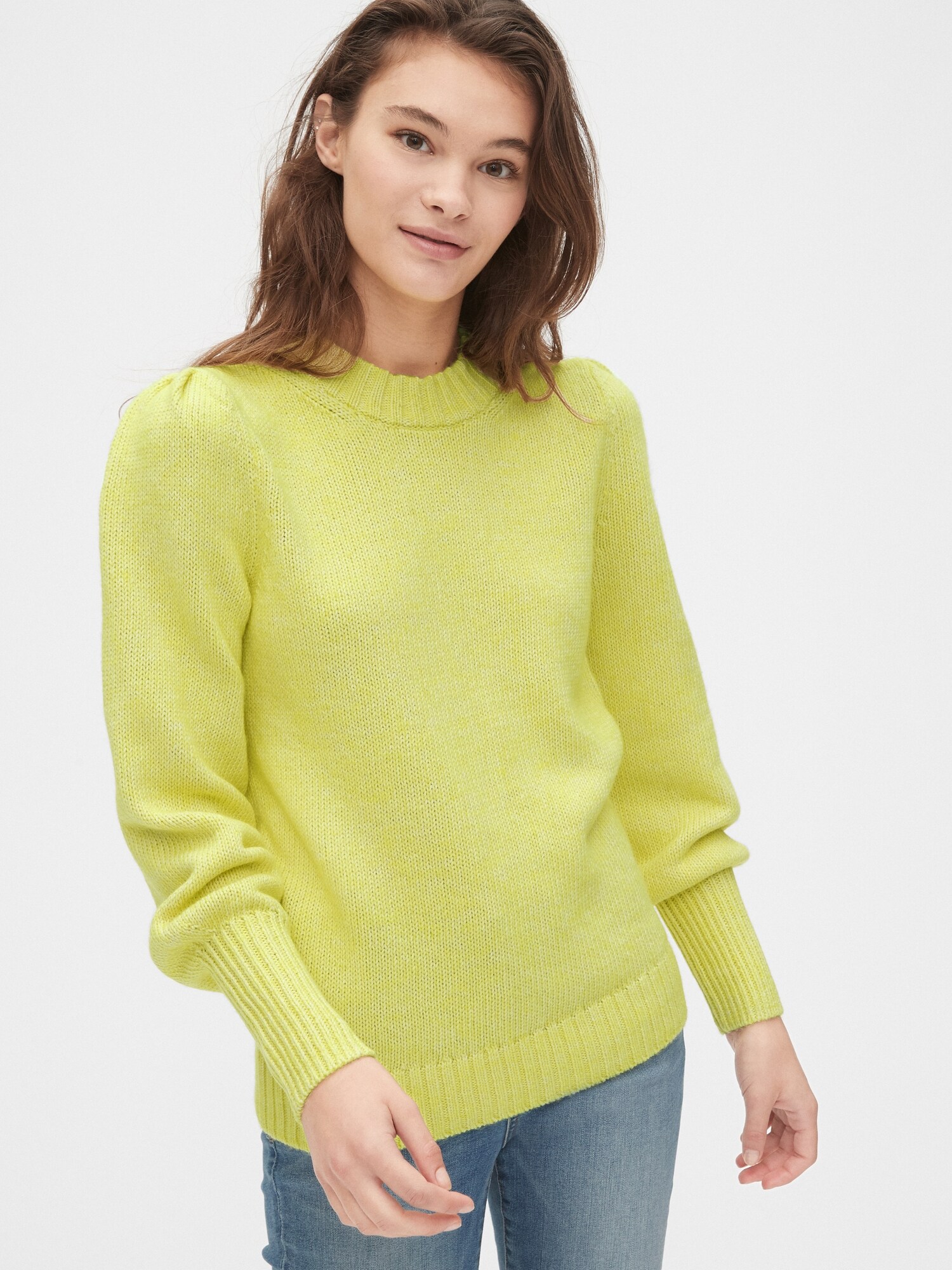 gap balloon sleeve sweater