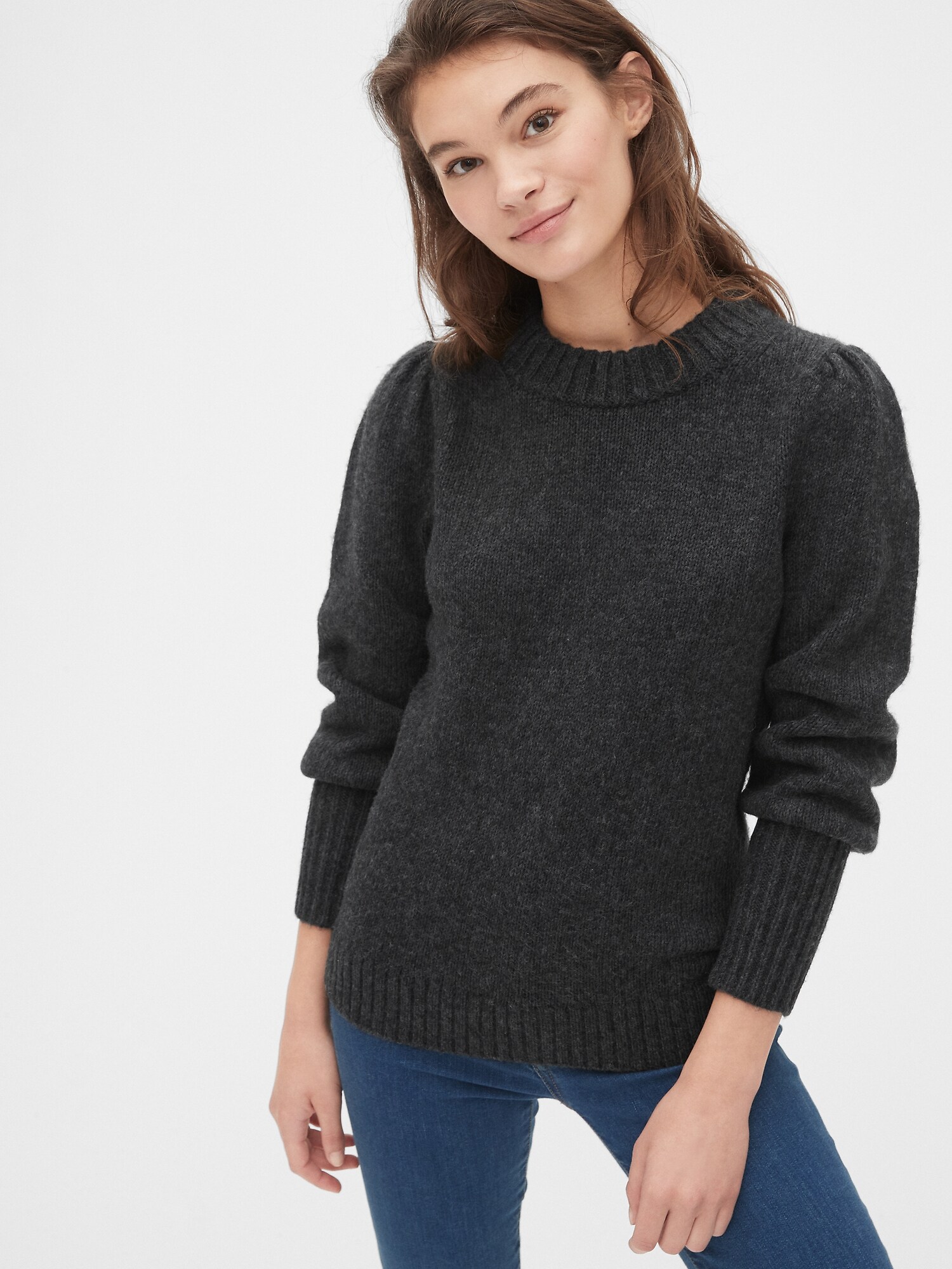 gap balloon sleeve sweater