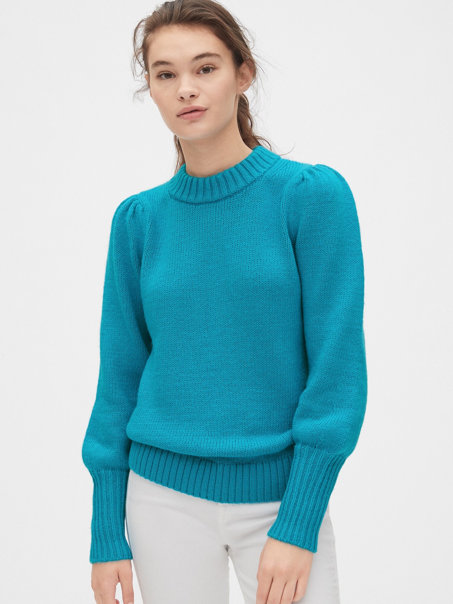 gap balloon sleeve sweater