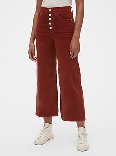 gap womens corduroy pants