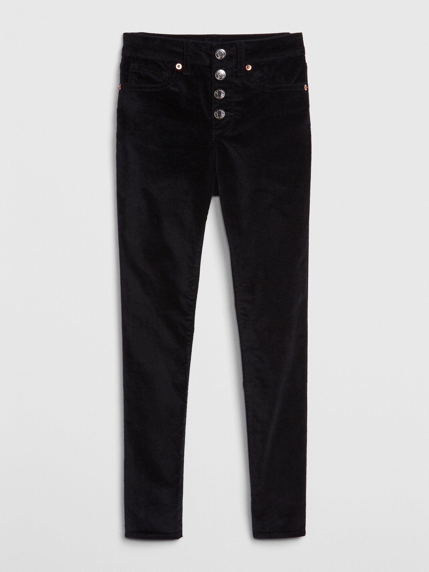 gap velvet trousers