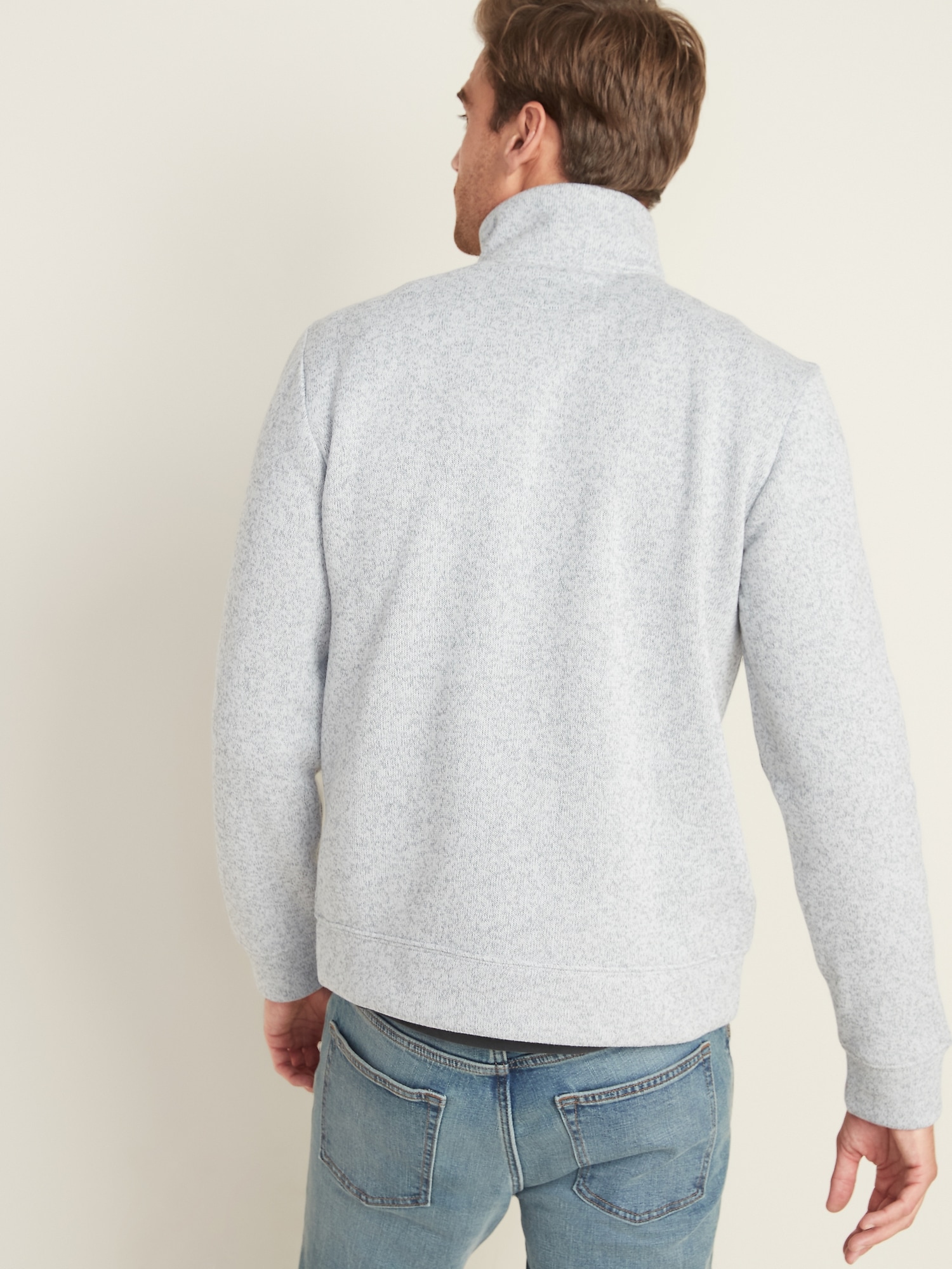 sweater with zipper on neck