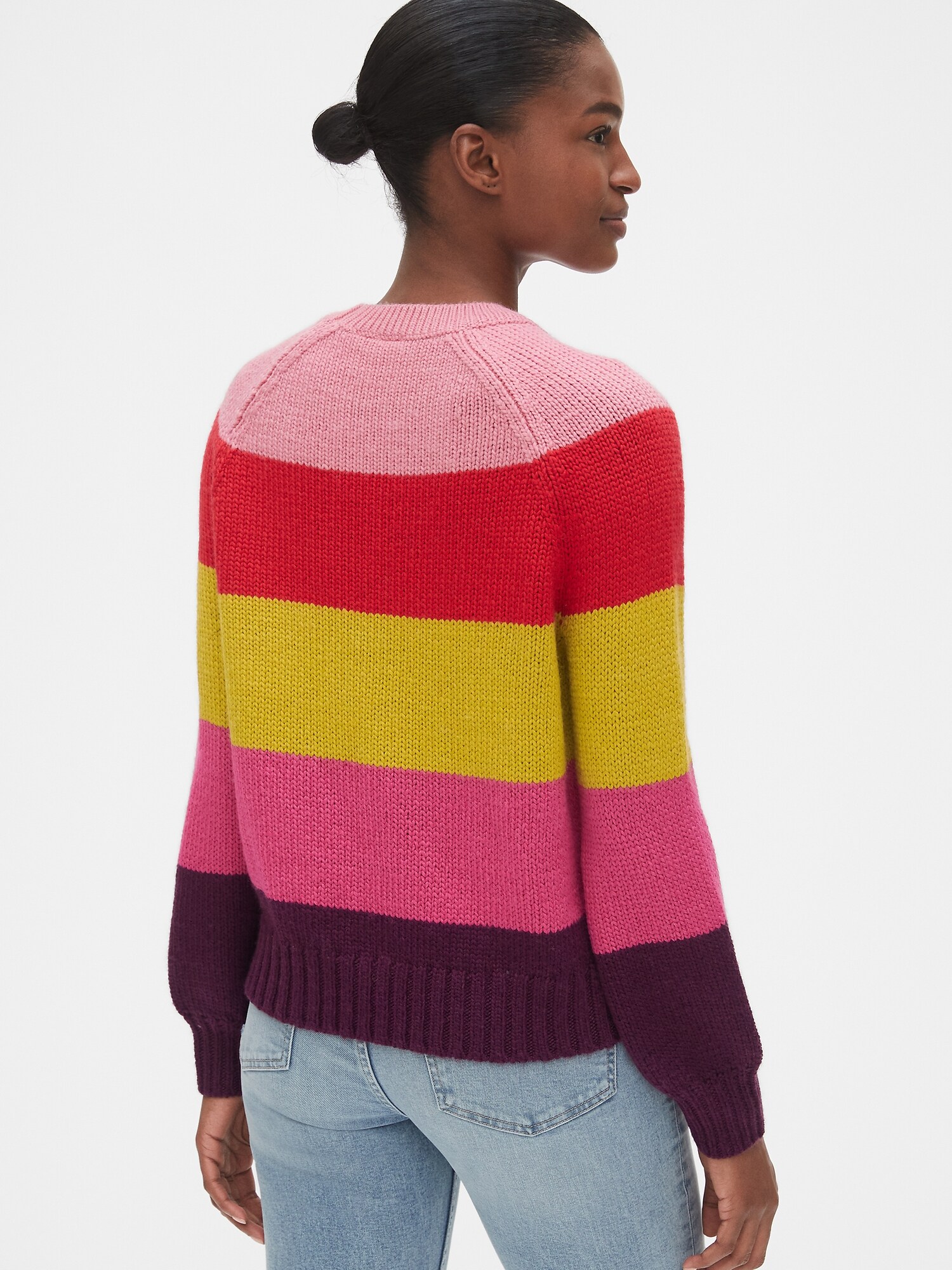 gap multicolor striped sweater