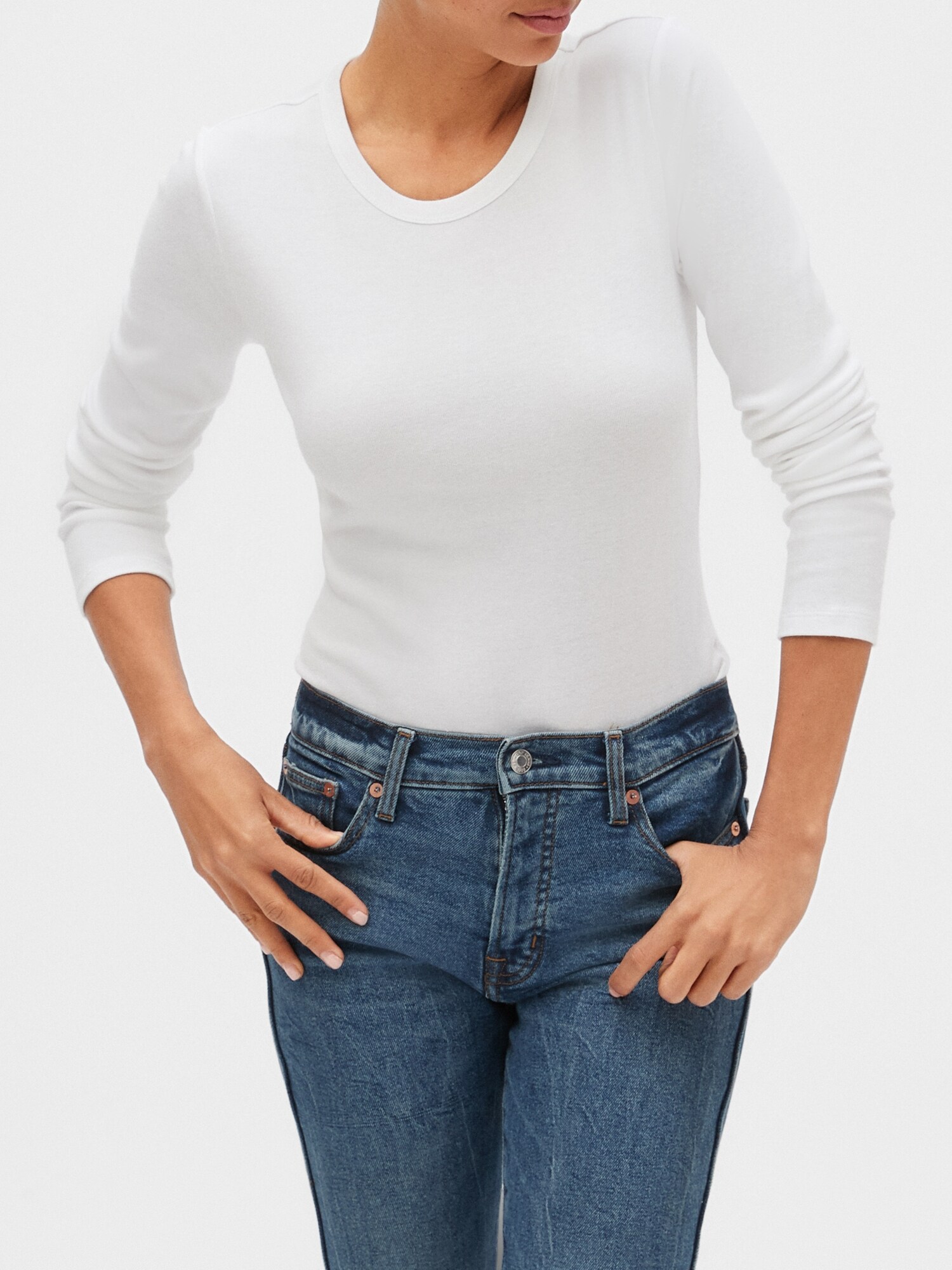gap favorite tee long sleeve