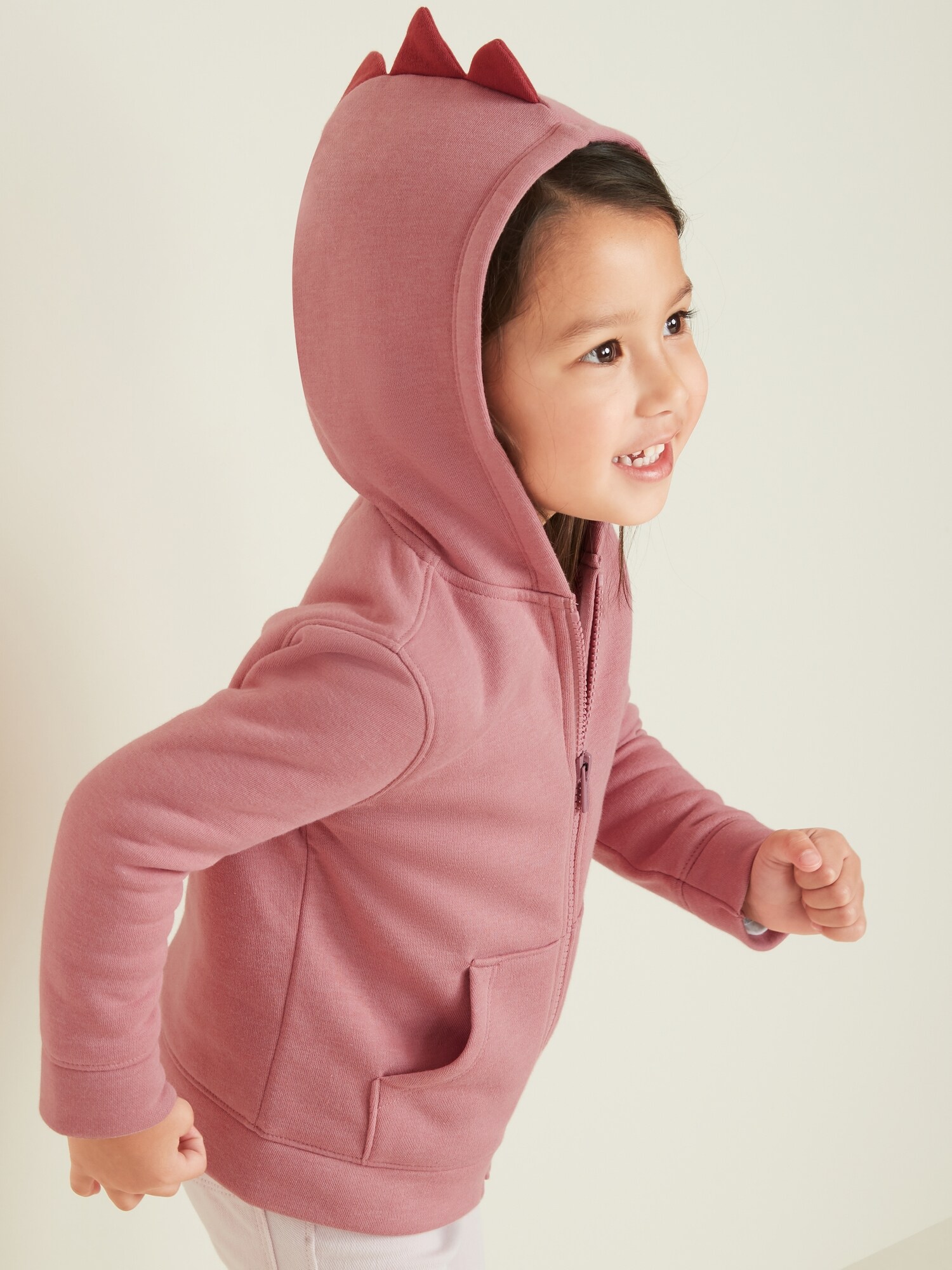 toddler girls zip up hoodie