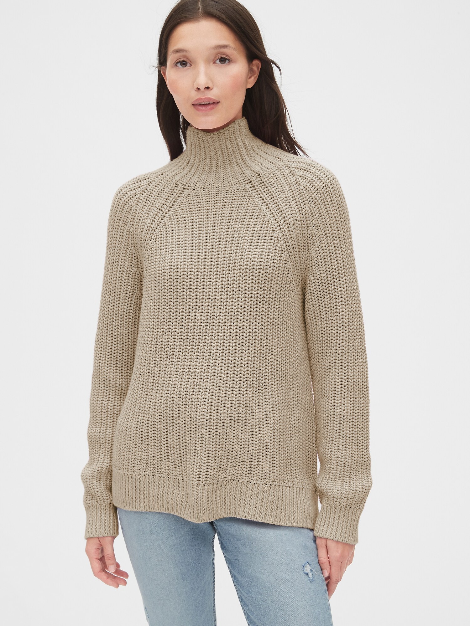 gap shaker stitch turtleneck sweater