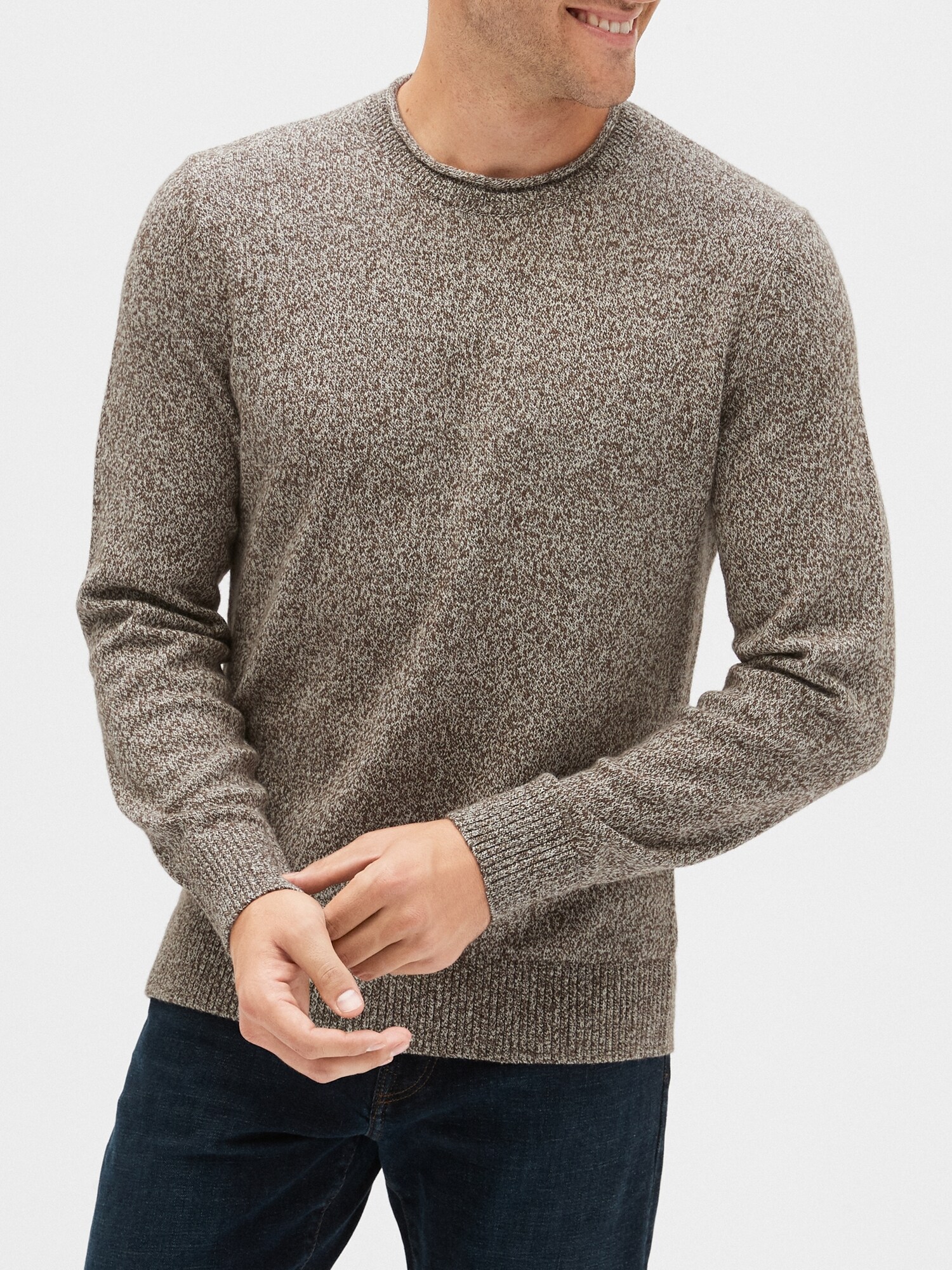 gap roll neck sweater