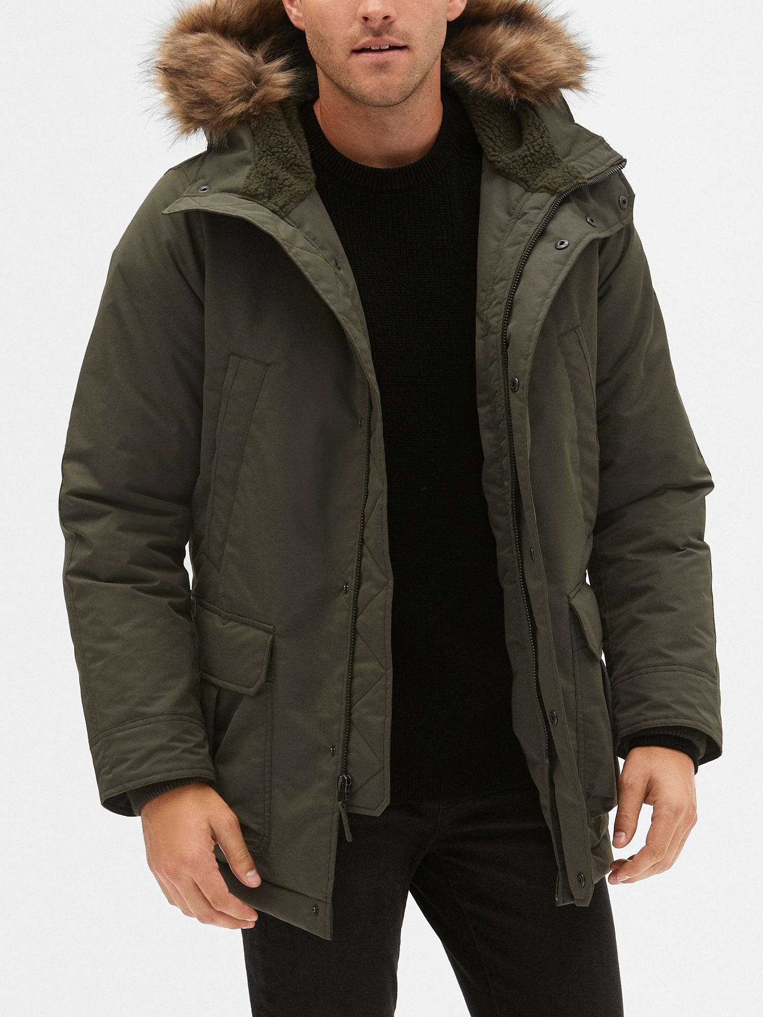 Padded Parka Jacket | Gap Factory