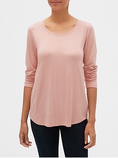 gap luxe long sleeve