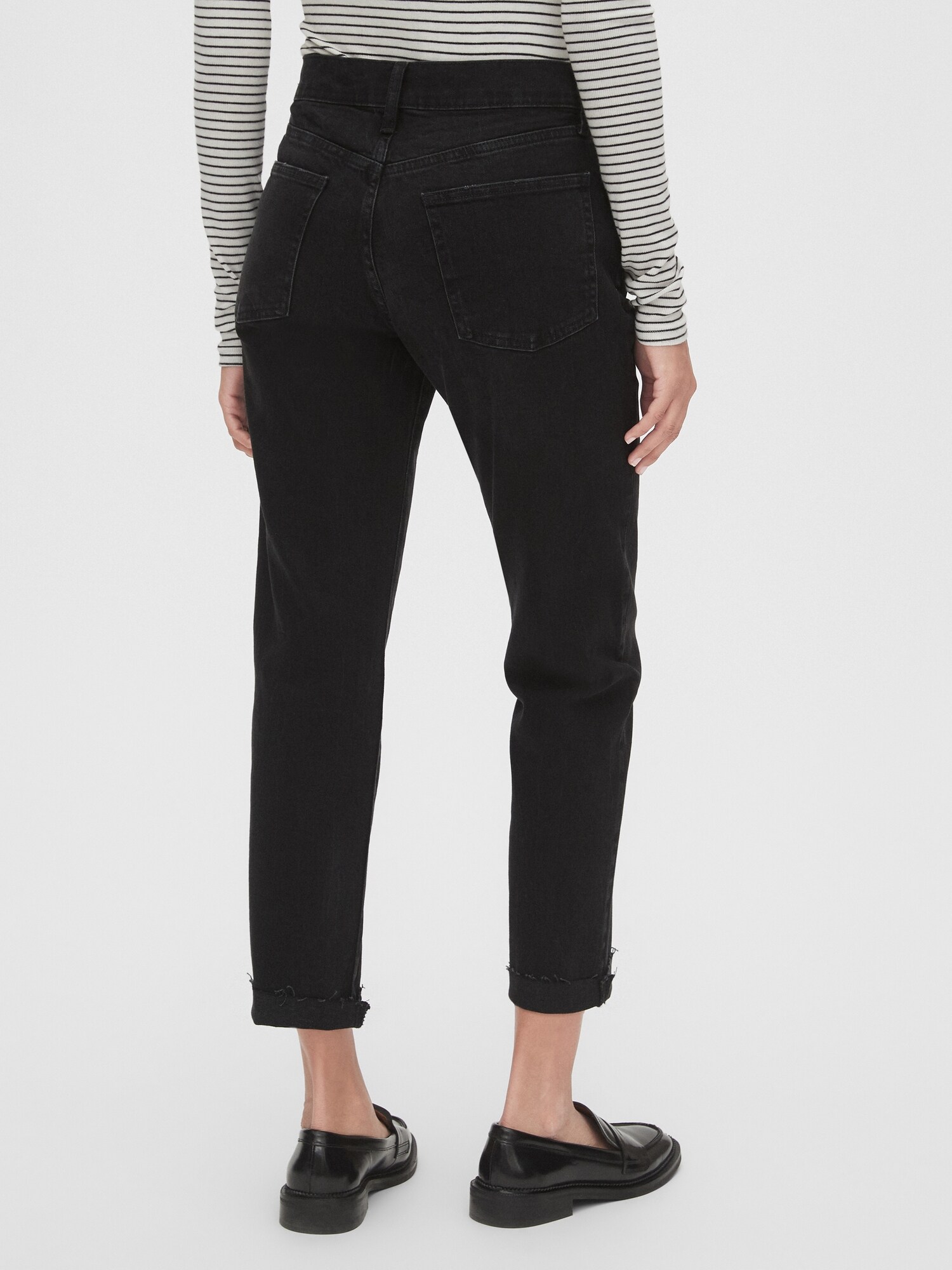 gap best girlfriend jeans black