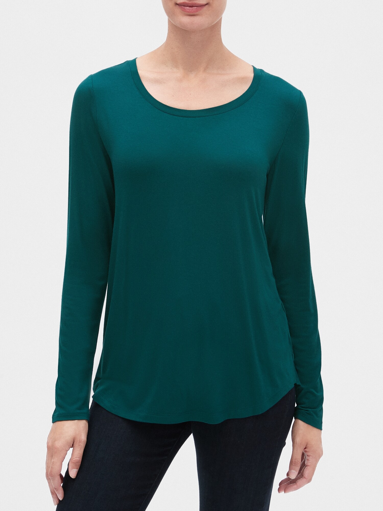 gap luxe long sleeve