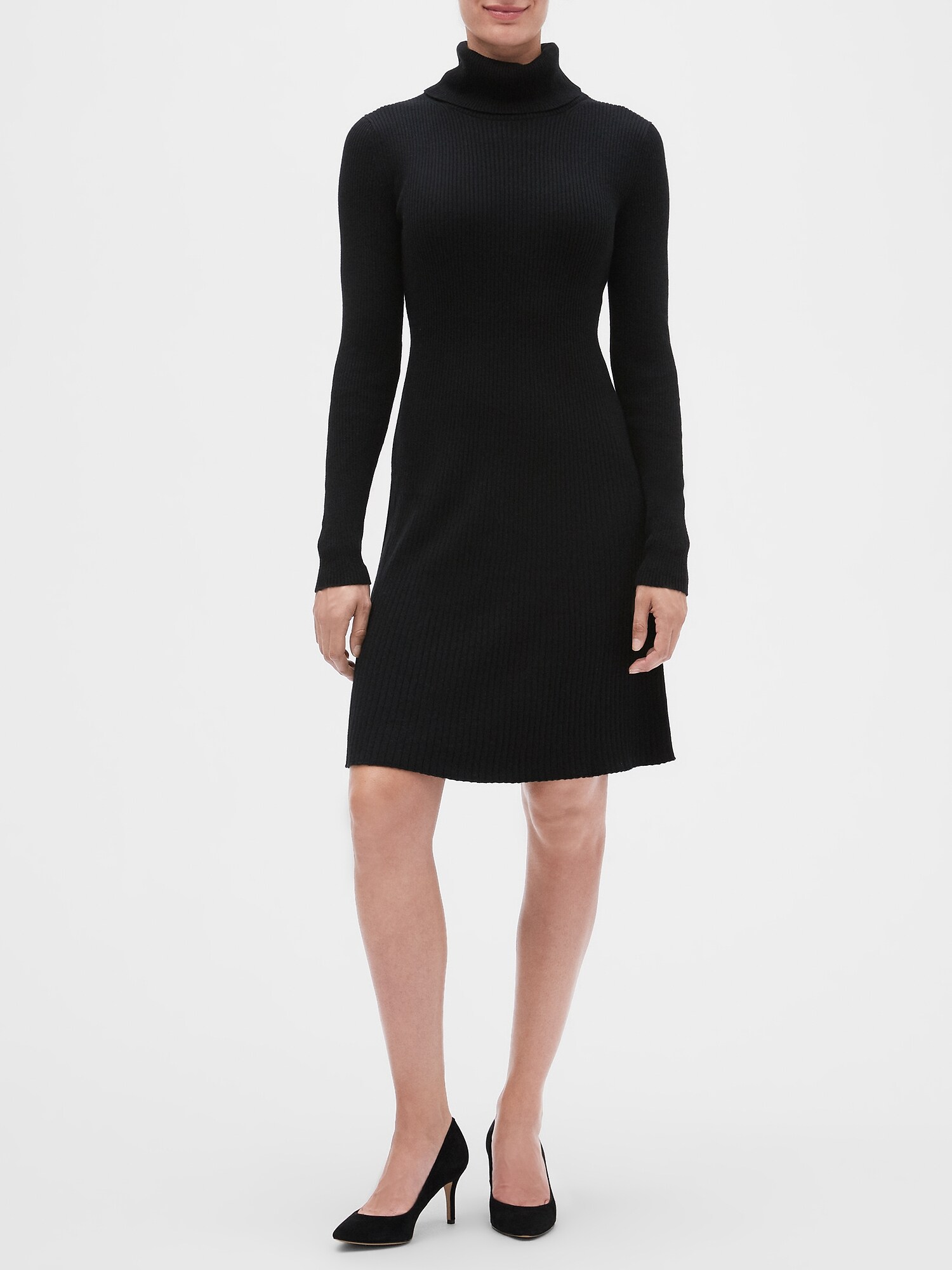 gap black turtleneck sweater