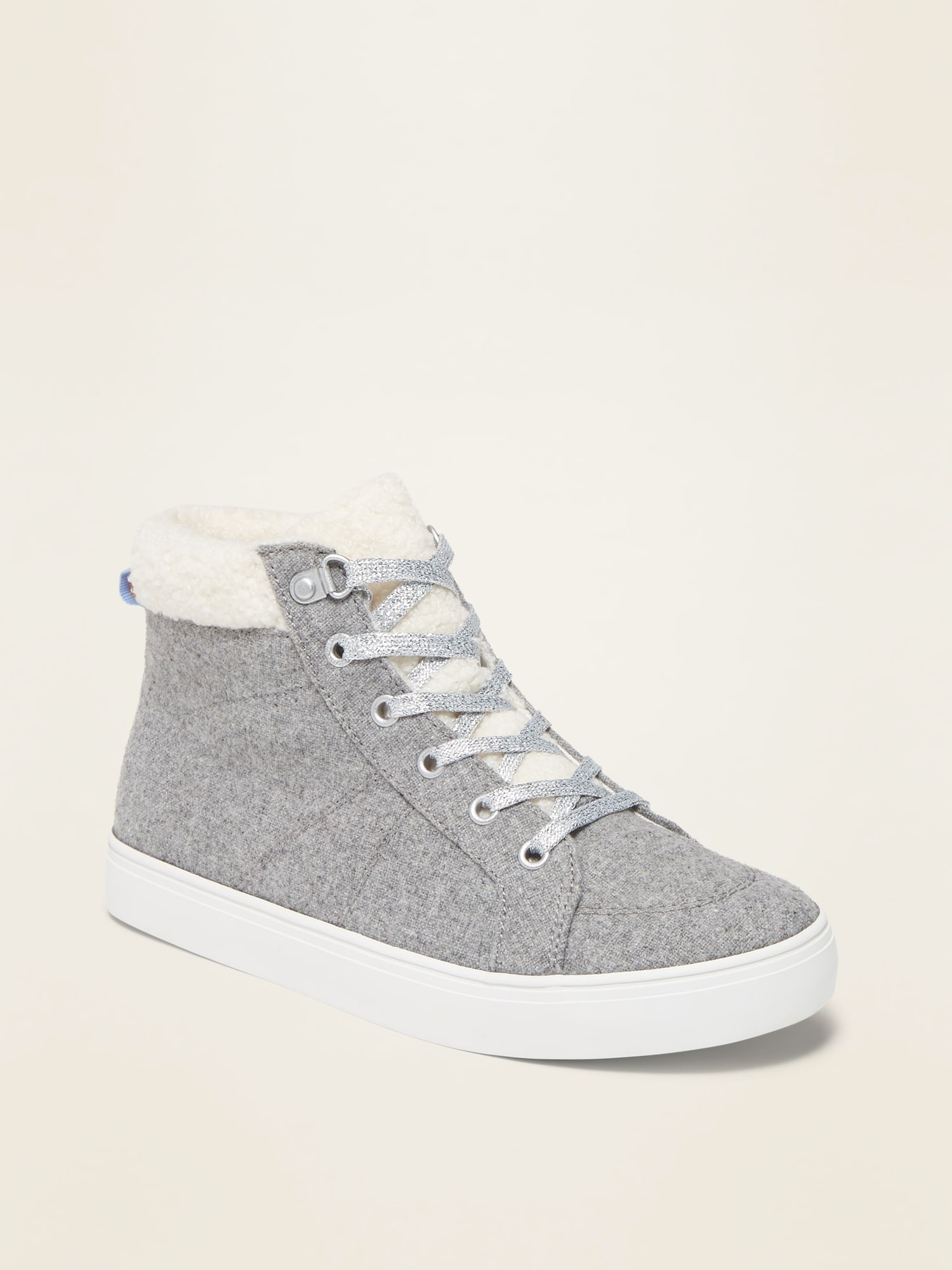 old navy white high tops