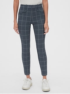 gap checkered pants