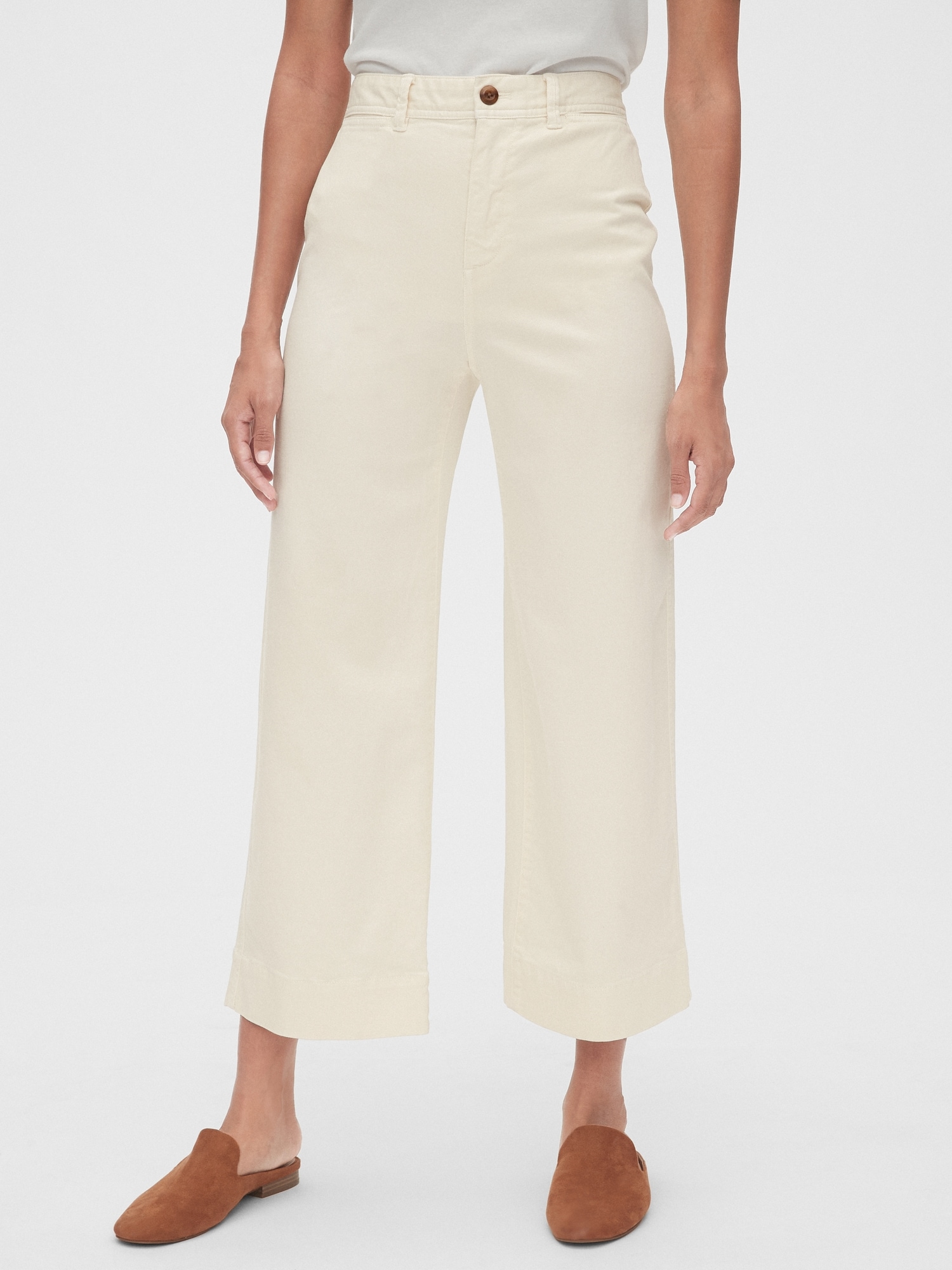 gap high rise pants