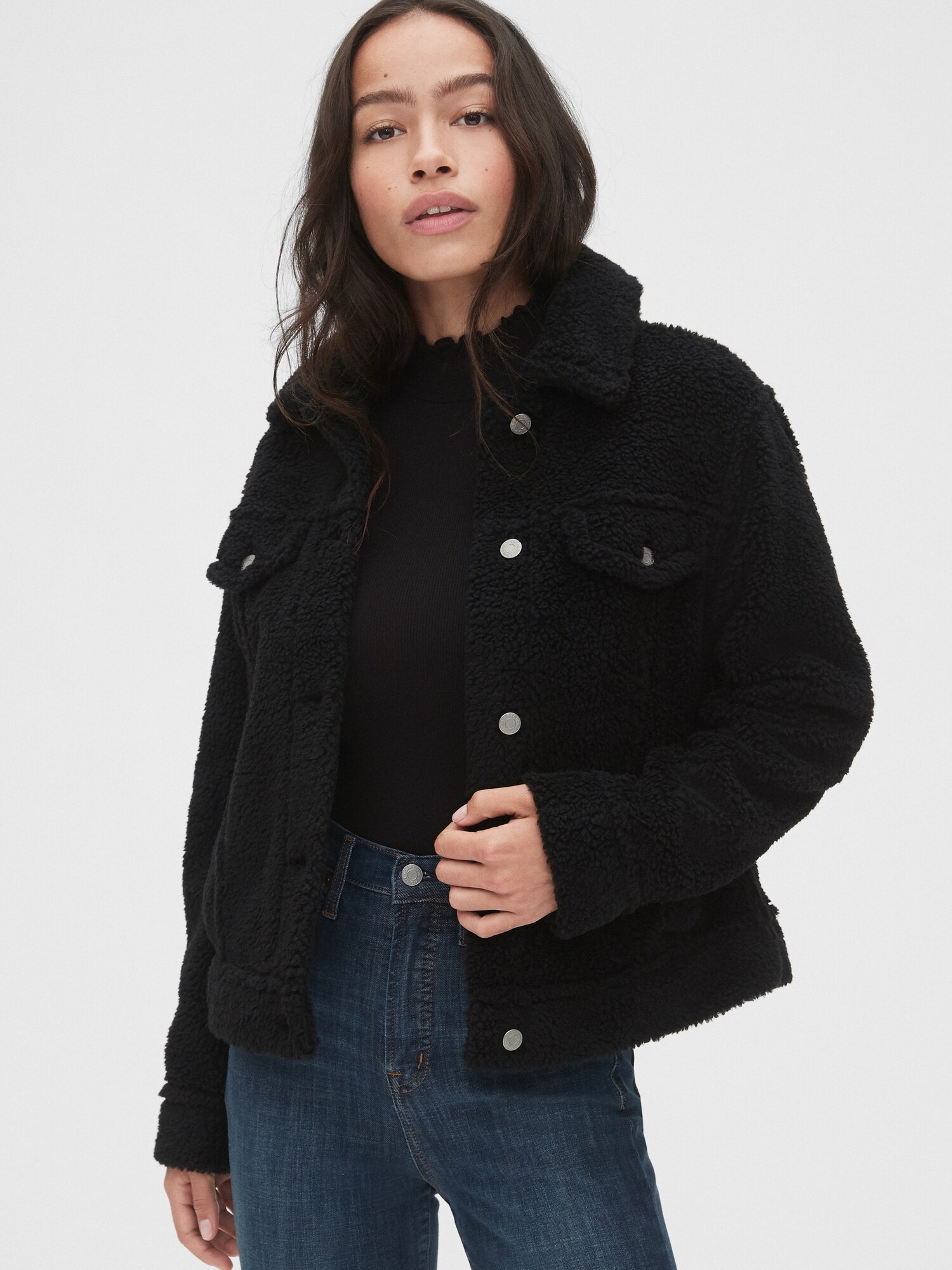 sherpa coat gap