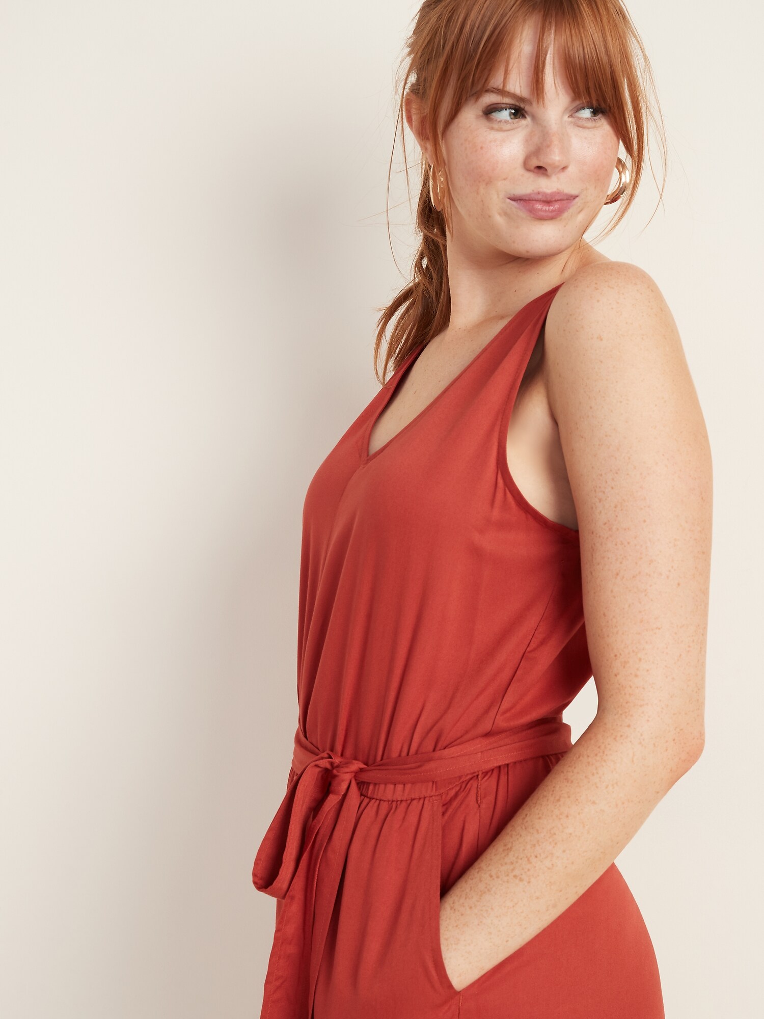 old navy wide leg jumpsuit