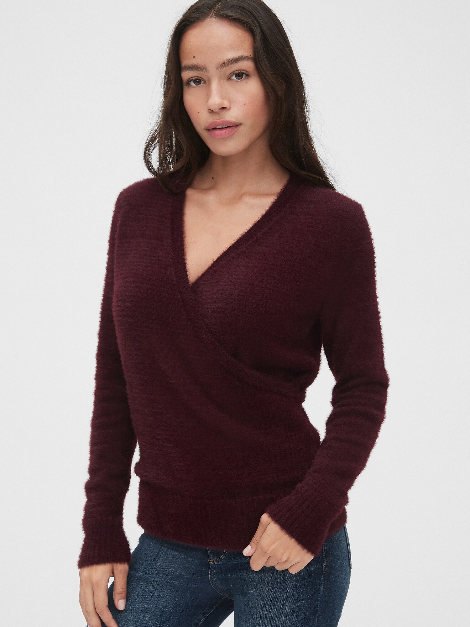 gap wrap sweater