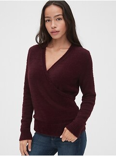 gap burgundy sweater