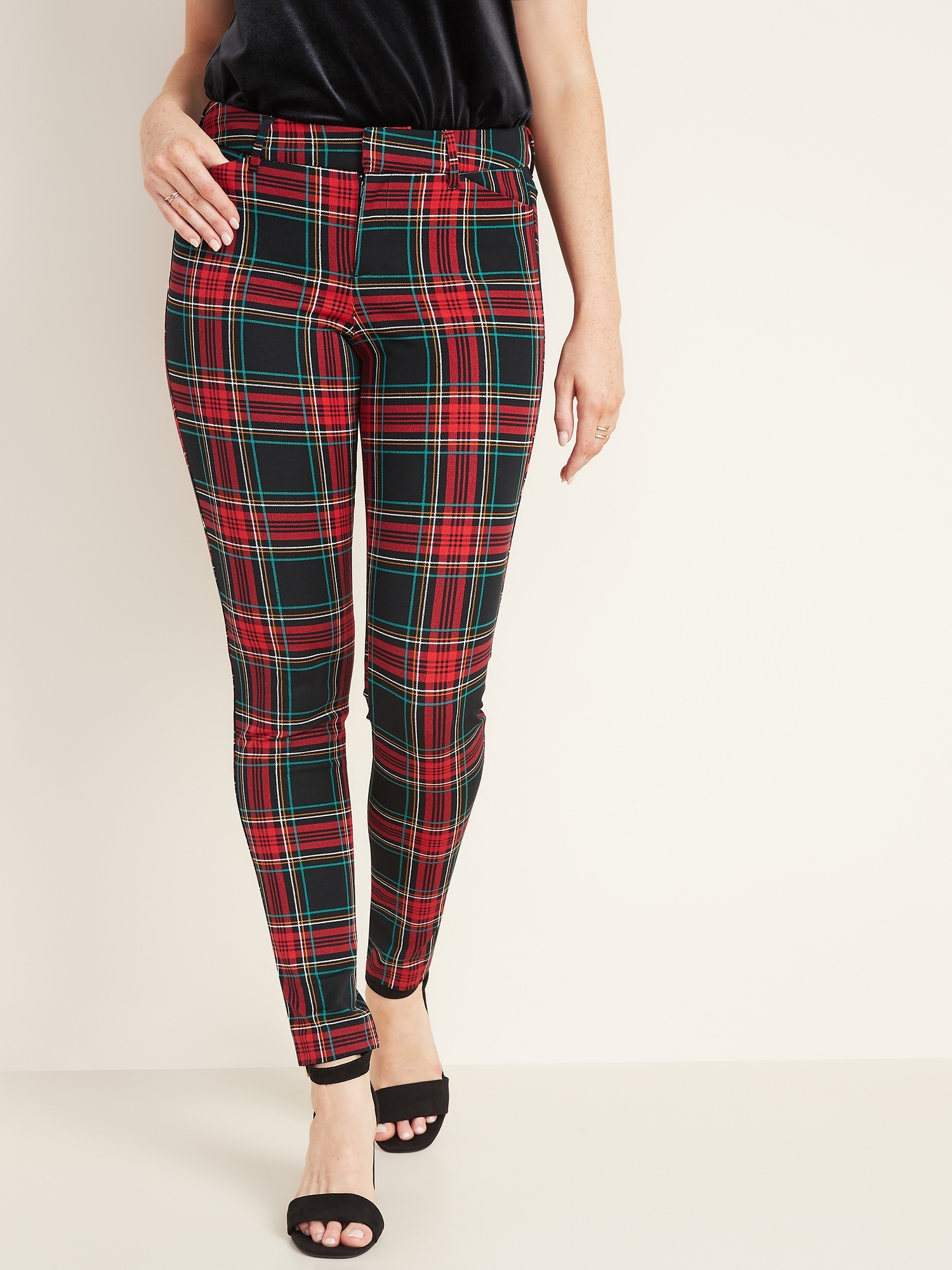 gap plaid pants