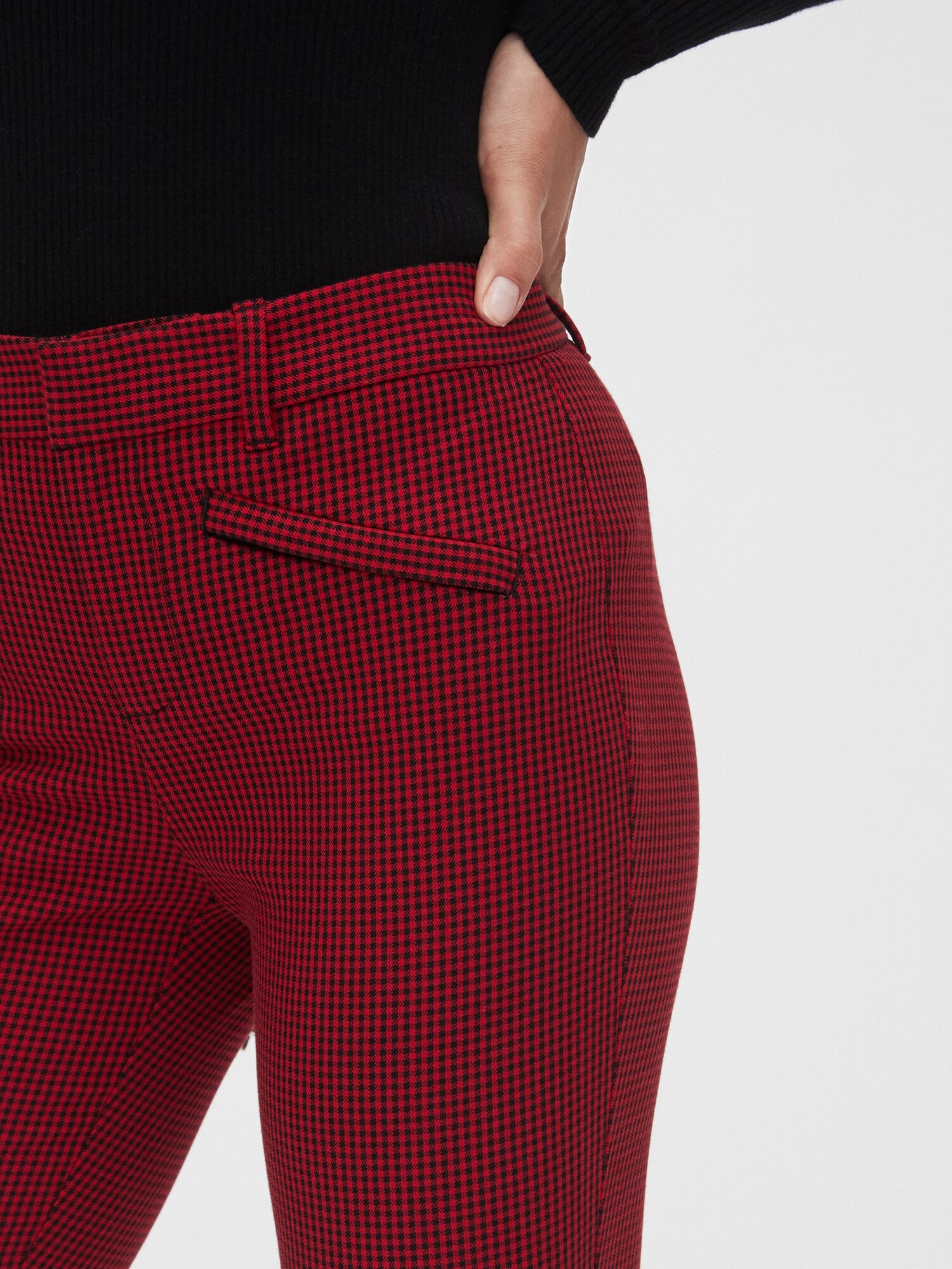 gap gingham pants