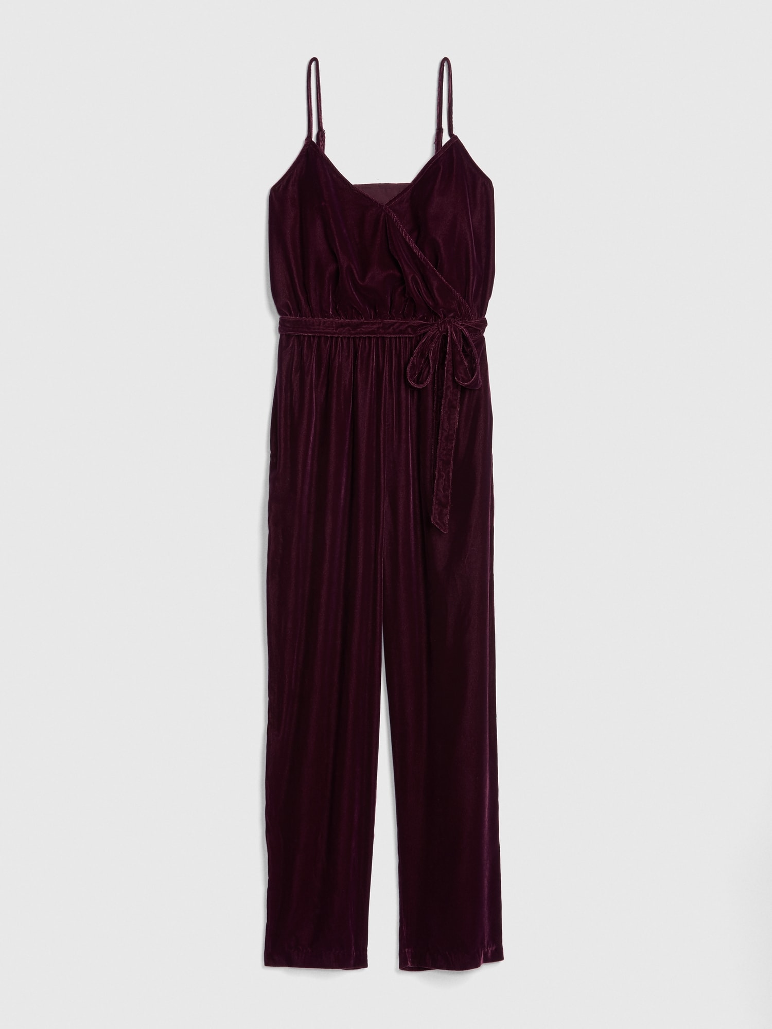 gap velvet jumpsuit