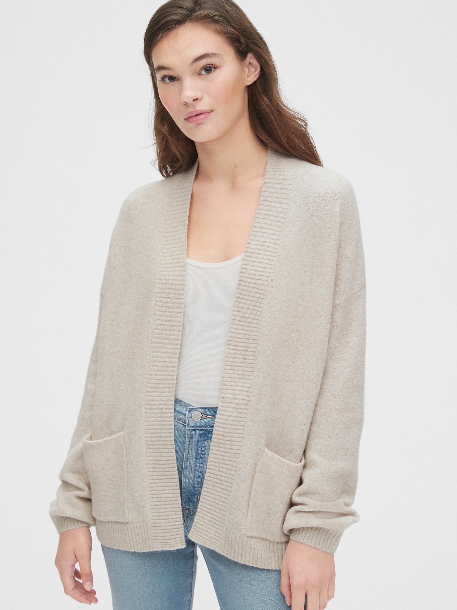 gap open cardigan