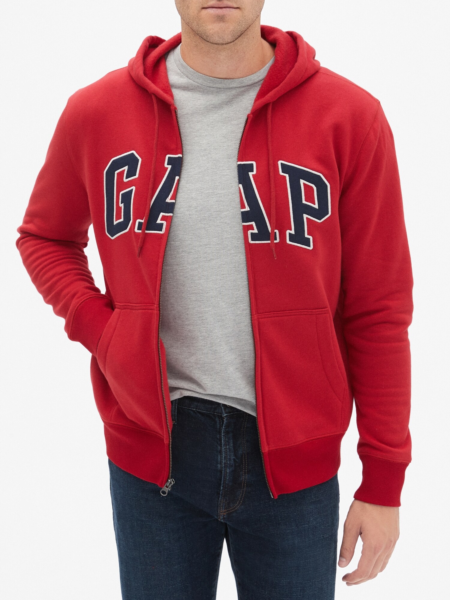 red hoodie gap