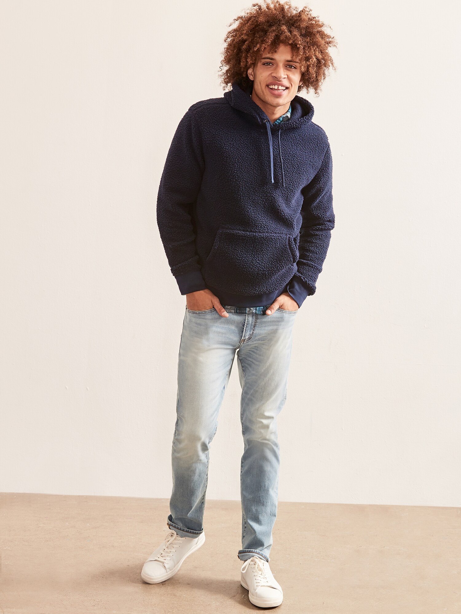 gap long fashion hoodie