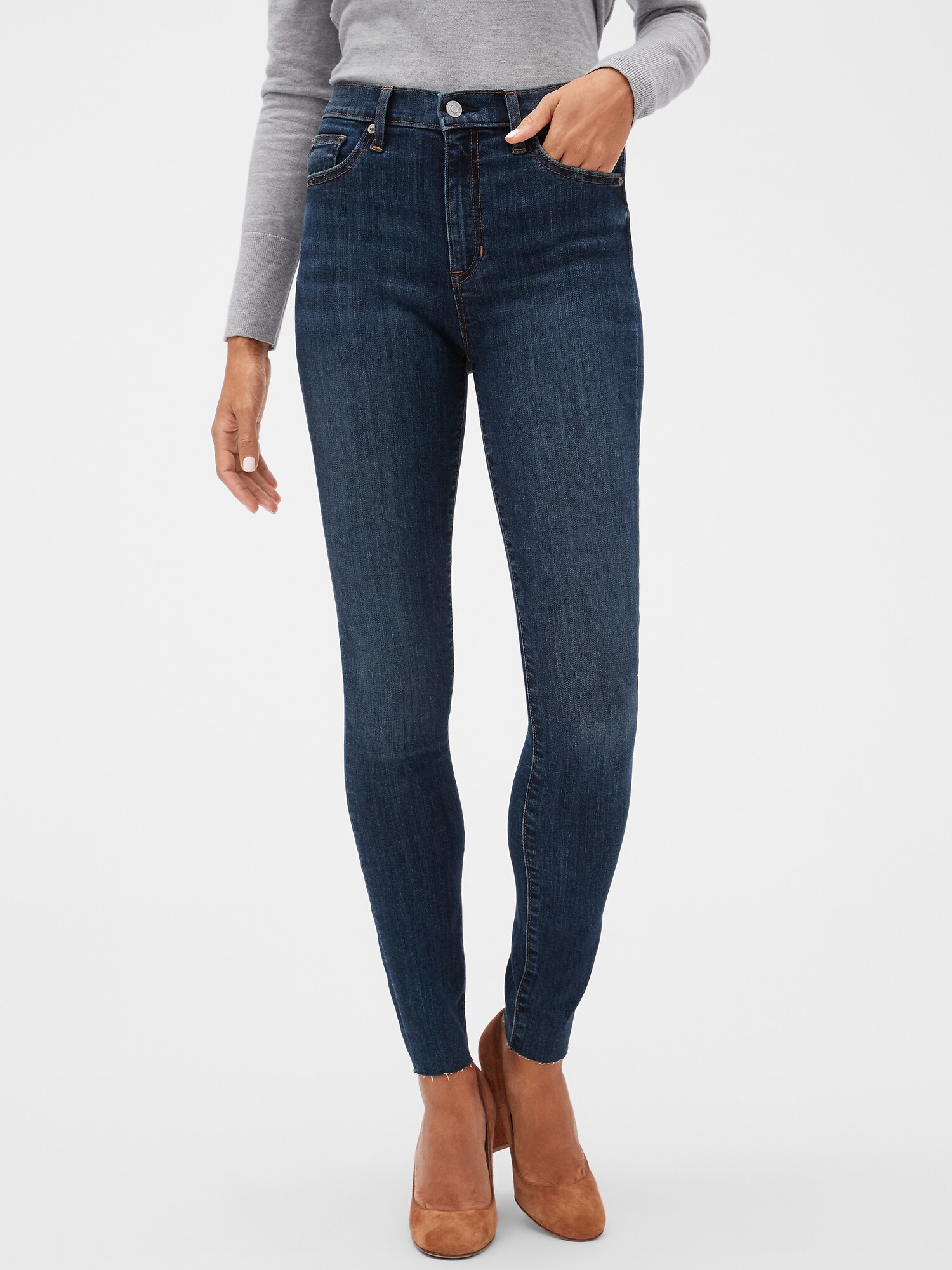 gap high waisted jeggings