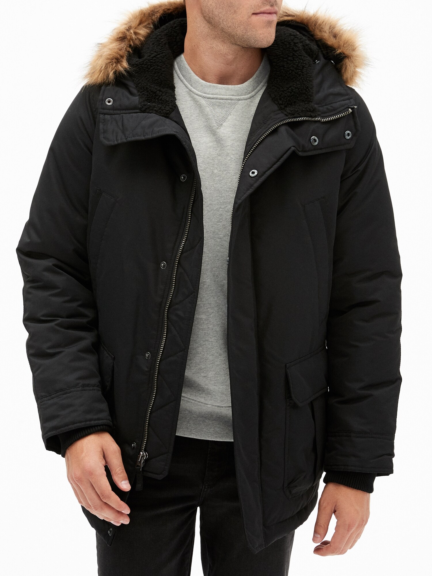 gap factory parka