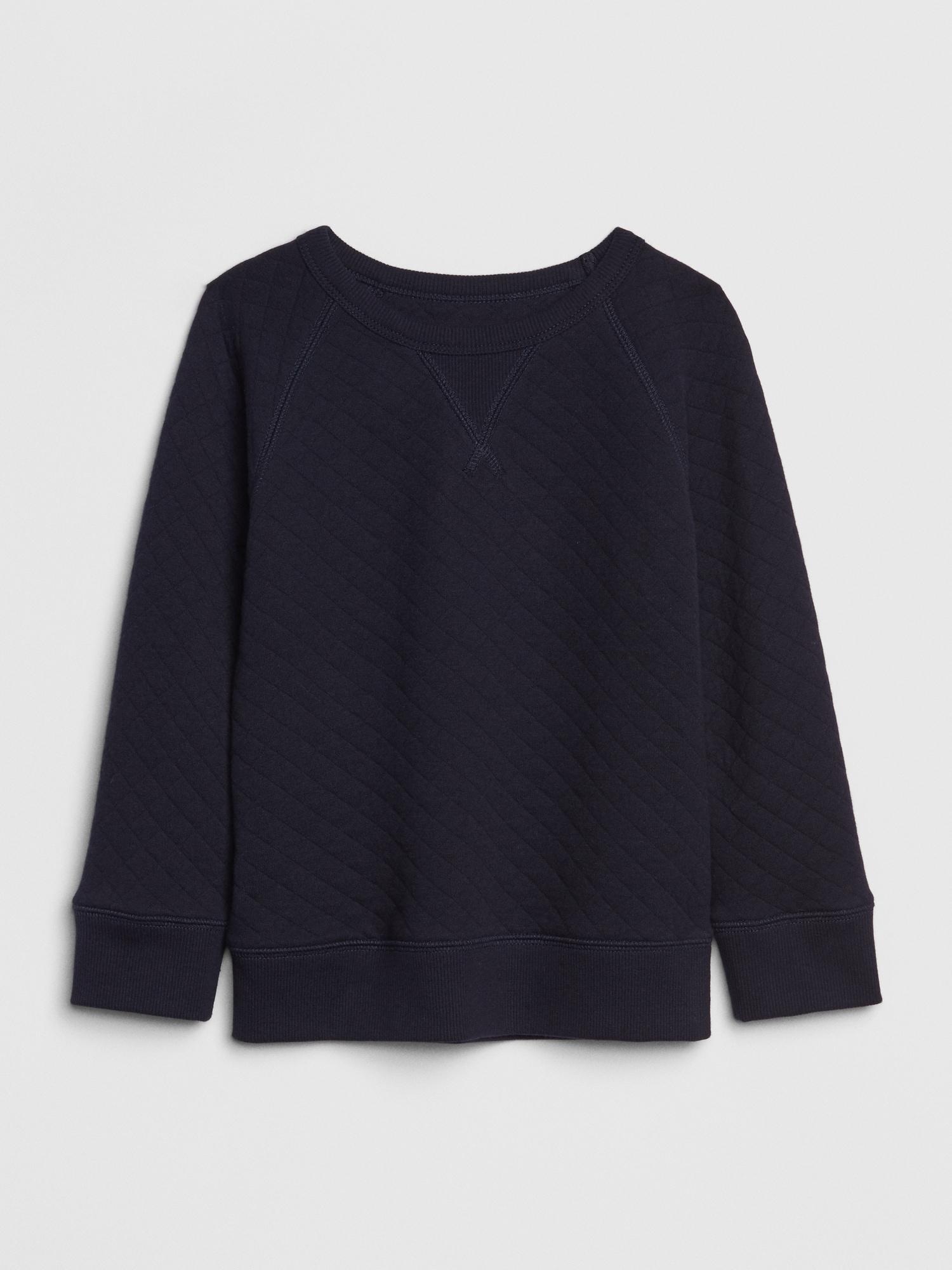 gap quilted sweatshirt