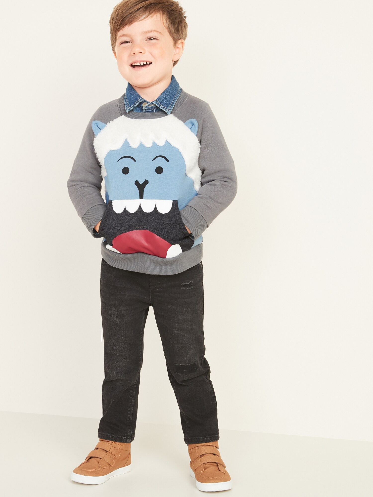 old navy yeti sweatshirt