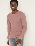 Soft-Washed Thermal-Knit Tee for Men ON