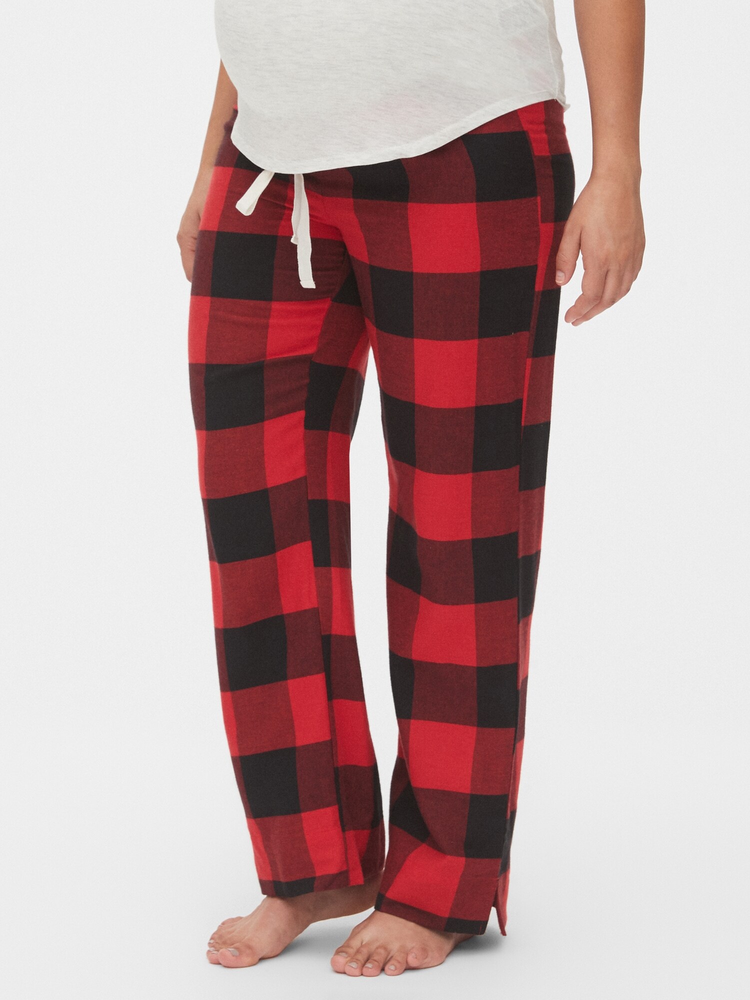 gap flannel pj pants